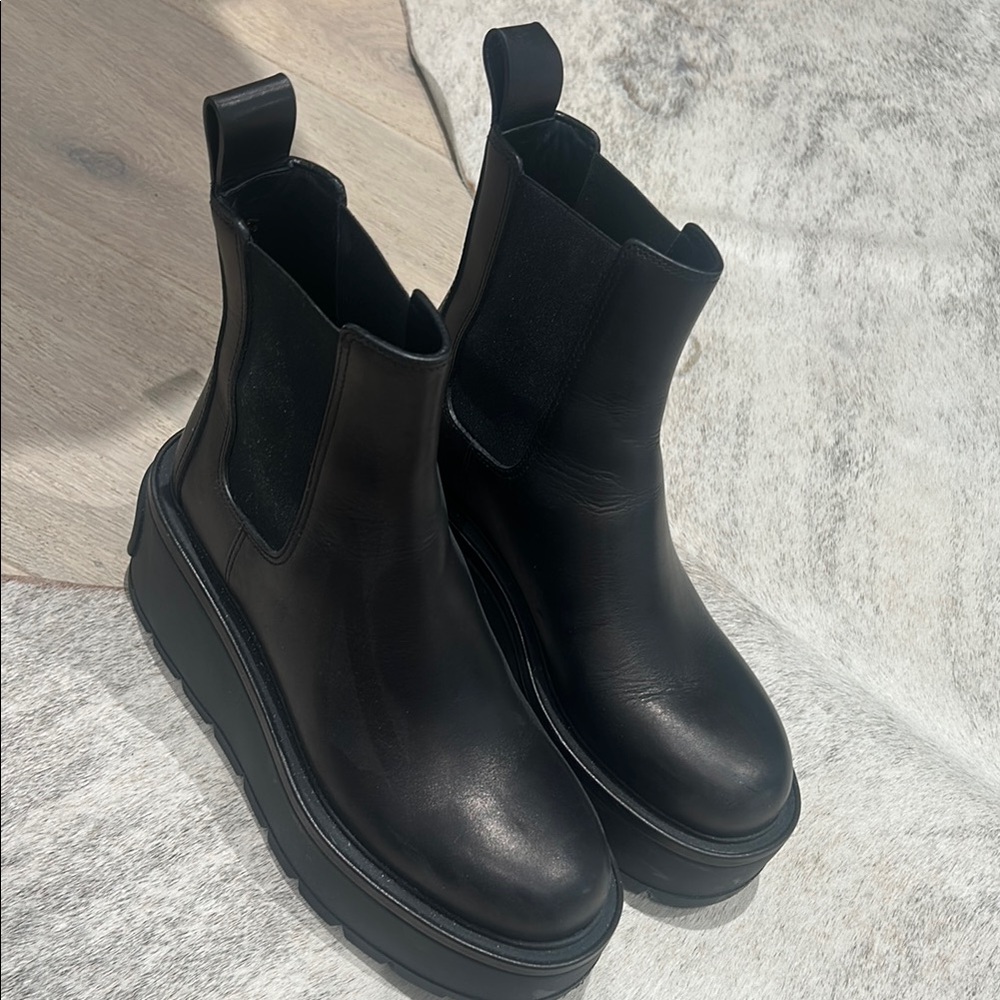 Valentino Black Ankle Boots